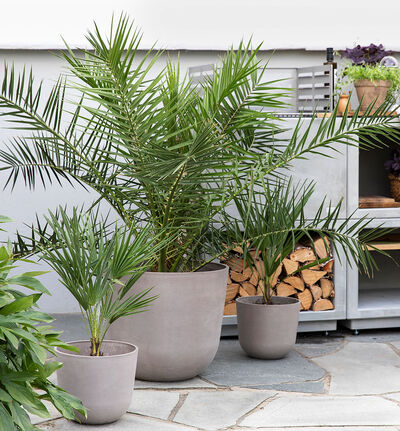 Ecopots Oslo gråbrun 45 cm Ecopots Oslo gråbrun 45 cm